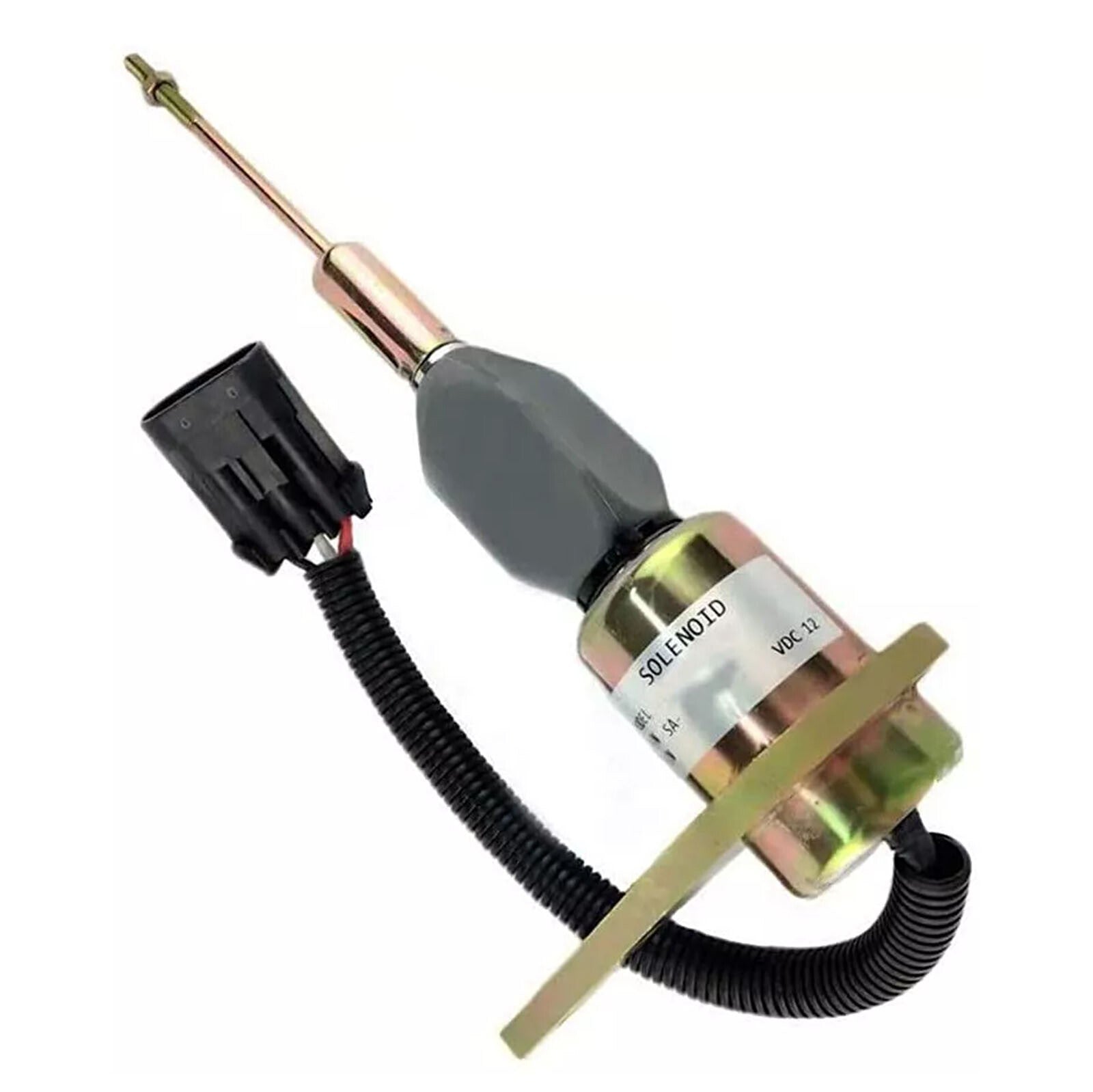 24V Fuel Stop Solenoid Valve 1823723C91 SA-4338-24 for Cummins DT466 DT466E