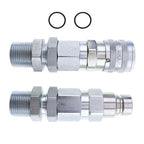 Hydraulic Quick Connect Coupler AT312877 KV13884 forJohn Deere 326D 280 332D 325