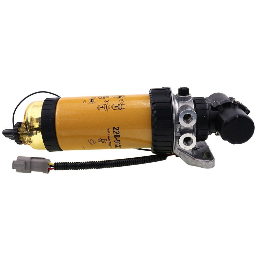 Fuel Pump & Fuel Filter Assy 228-9129 for CAT 3054 3046 Loader 414E 416E 420E