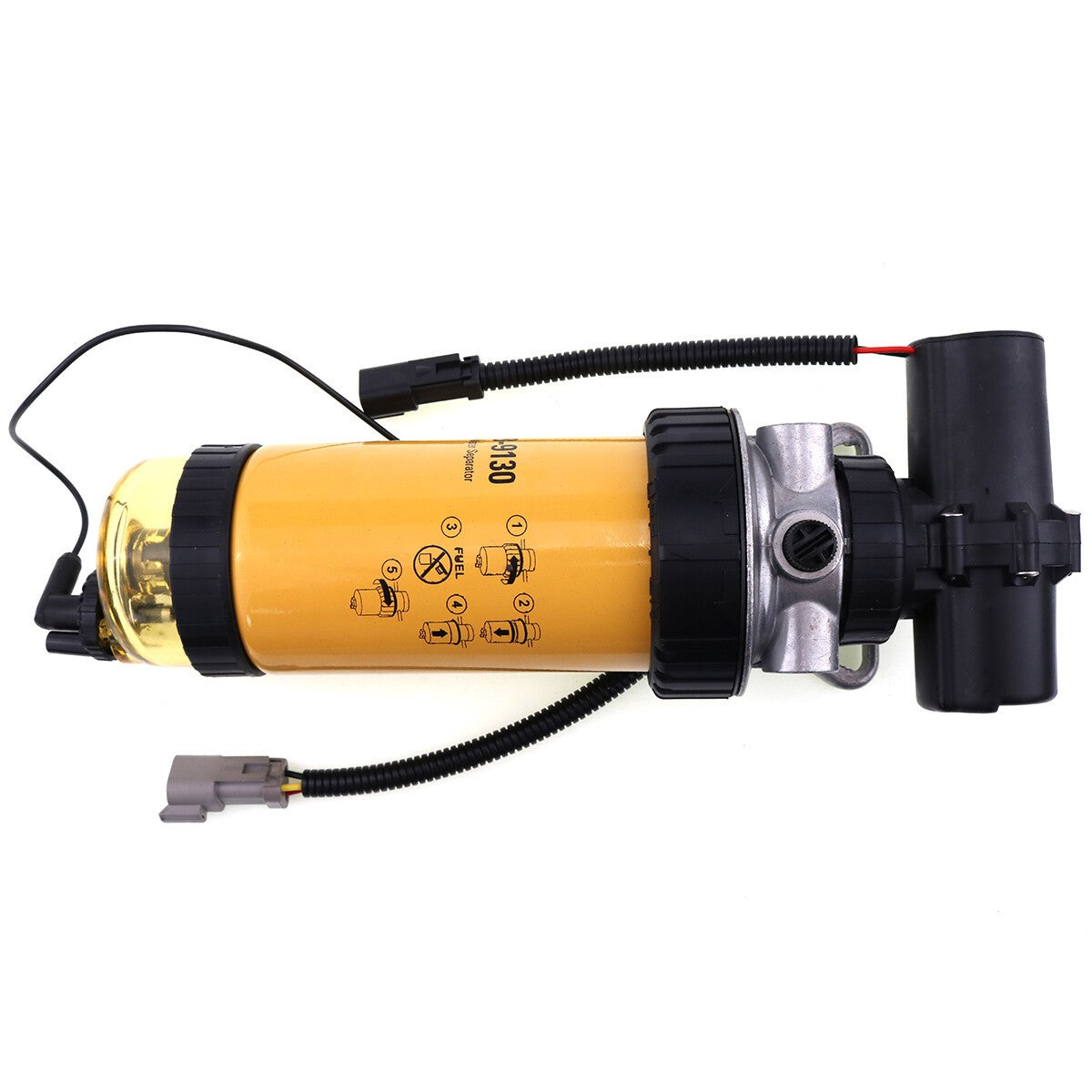 Fuel Pump & Fuel Filter Assy 228-9129 for CAT 3054 3046 Loader 414E 416E 420E