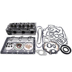 D1005 Engine Complete Cylinder Head w/Full Gasket Kit for Kubota B2100 B2301HSD