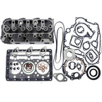 D1005 Engine Complete Cylinder Head w/Full Gasket Kit for Kubota B2100 B2301HSD