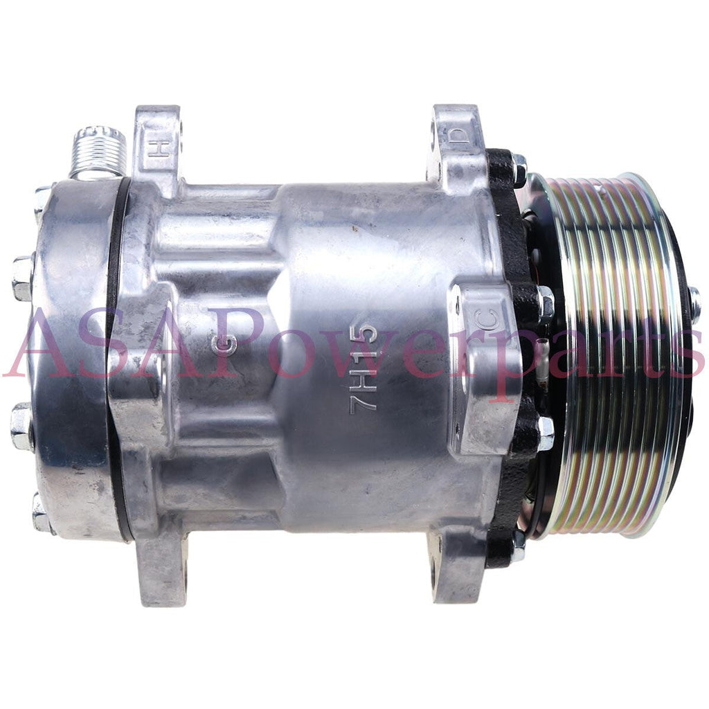 SD7H15 A/C Compressor 82016158 for Ford New Holland 8160 8340 8360 8560 TM115
