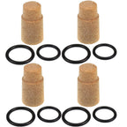 4X Hydraulic CASE Drain Oil Filter 6661807 for Bobcat 751 753 763 T140 T180 T190