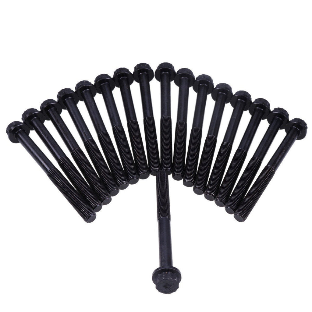 1 Set 17PCS Cylinder Head Bolt C6204131610 for Cummins Engine B3.3 ISB QSB