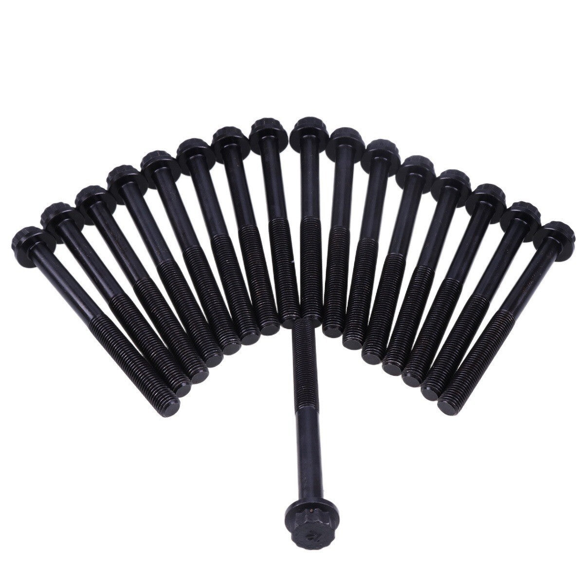 1 Set 17PCS Cylinder Head Bolt C6204131610 for Cummins Engine B3.3 ISB QSB