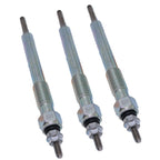 3 Pcs Glow Plug 129008-77800 for Yanmar Engine 3TNV88C 4TNV88C