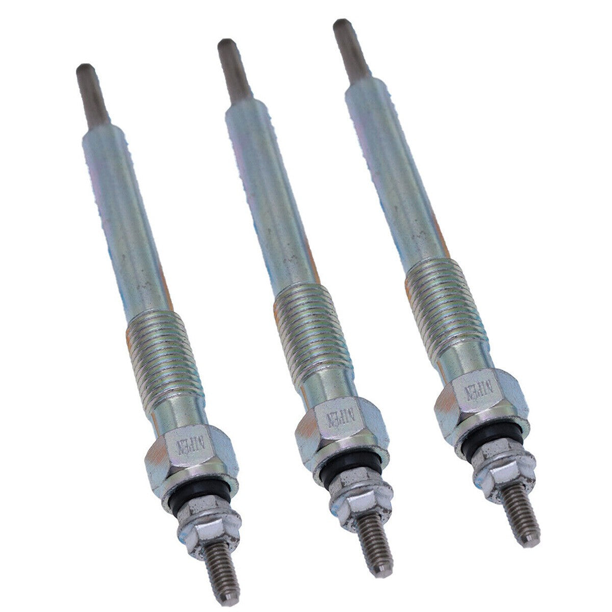 3 Pcs Glow Plug 129008-77800 for Yanmar Engine 3TNV88C 4TNV88C