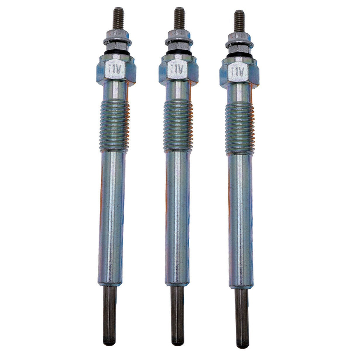 3 Pcs Glow Plug 129008-77800 for Yanmar Engine 3TNV88C 4TNV88C