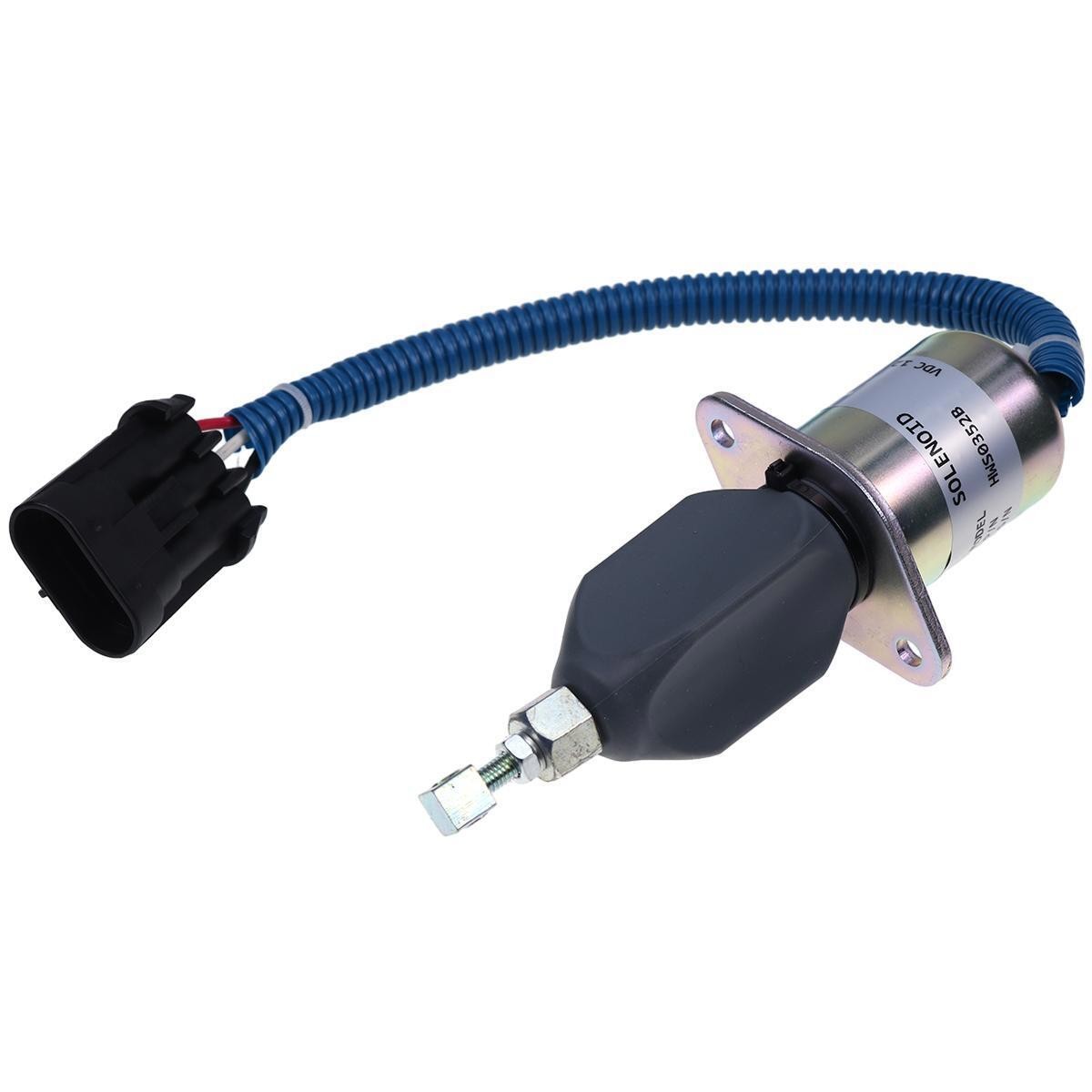 Shutoff Solenoid Valve Switch 3931570 SA-4981-12 for Cummins 6CT Engine