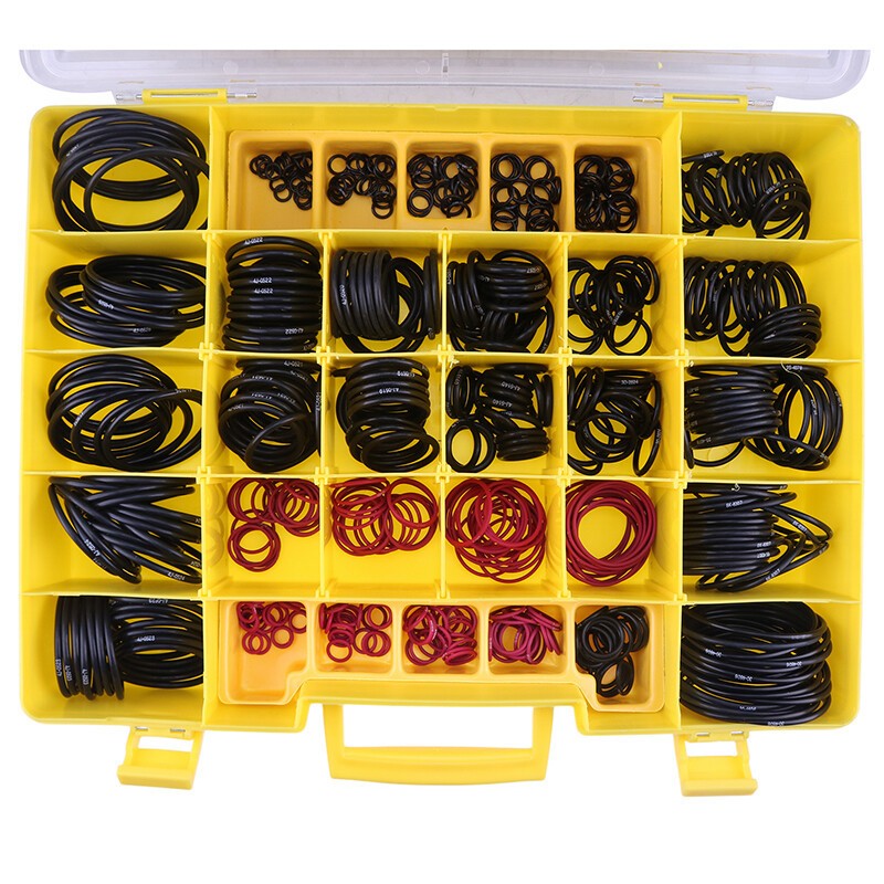 580PCS 4C-4782 4J-0523 Seal O-Ring Kit Nitrile 90 For CAT SAE STOR ORFS 61 62