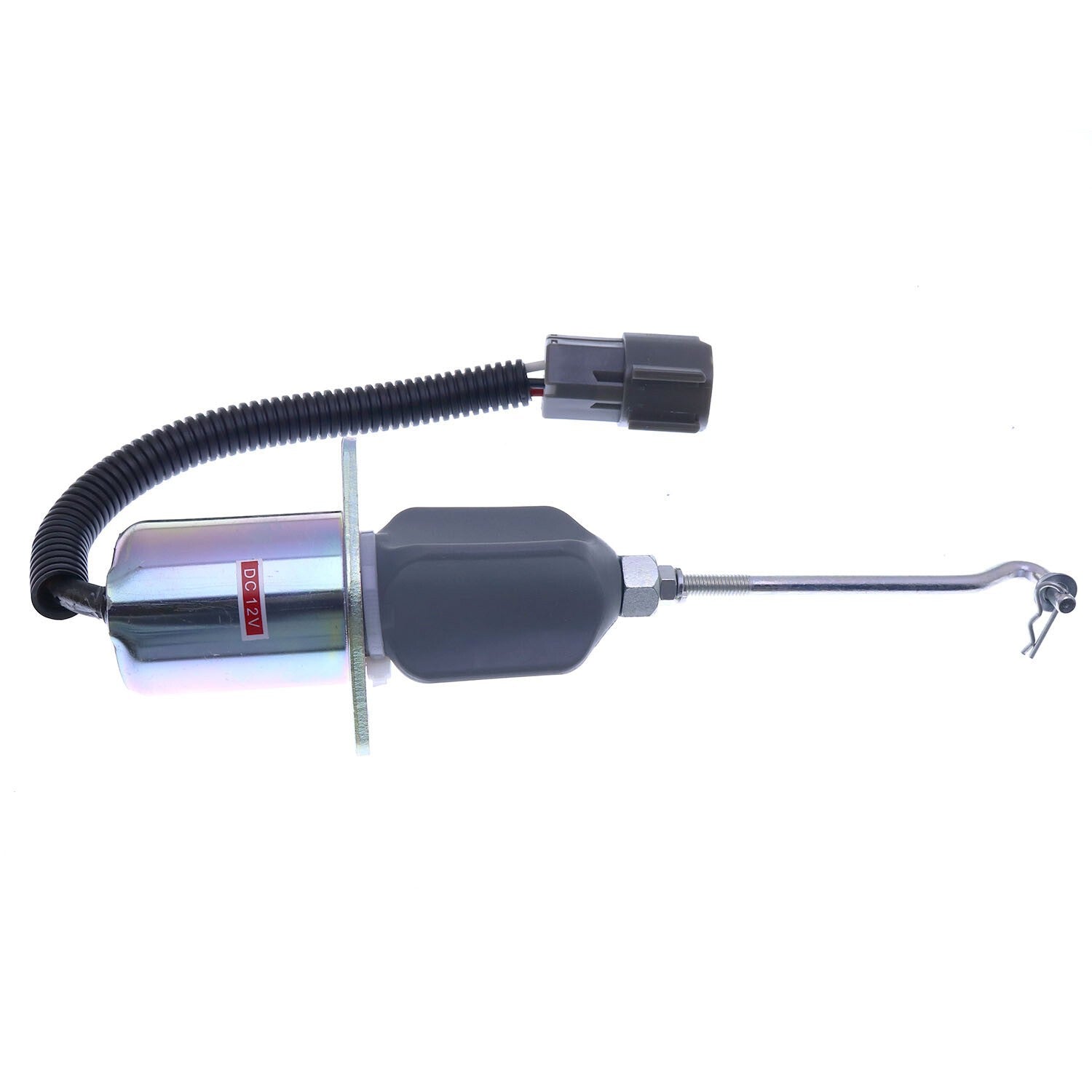 12V Stop Solenoid Valve 32A87-15100 for Mitsubishi ECOMAT Shovel S4S-Z1DT61ES