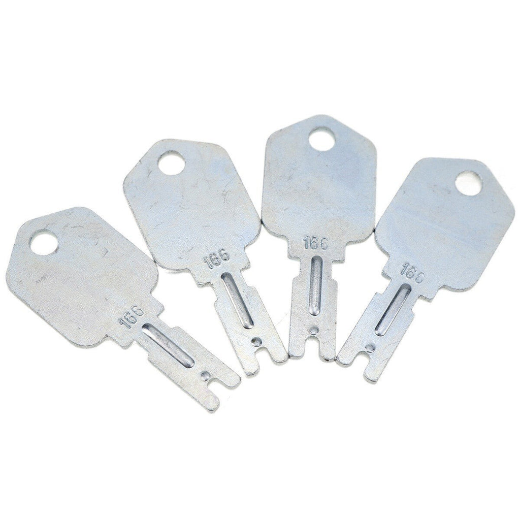 20X for Clark Crown Gradall Gehl Hyster Komatsu Yale #166 Forklift Ignition Key