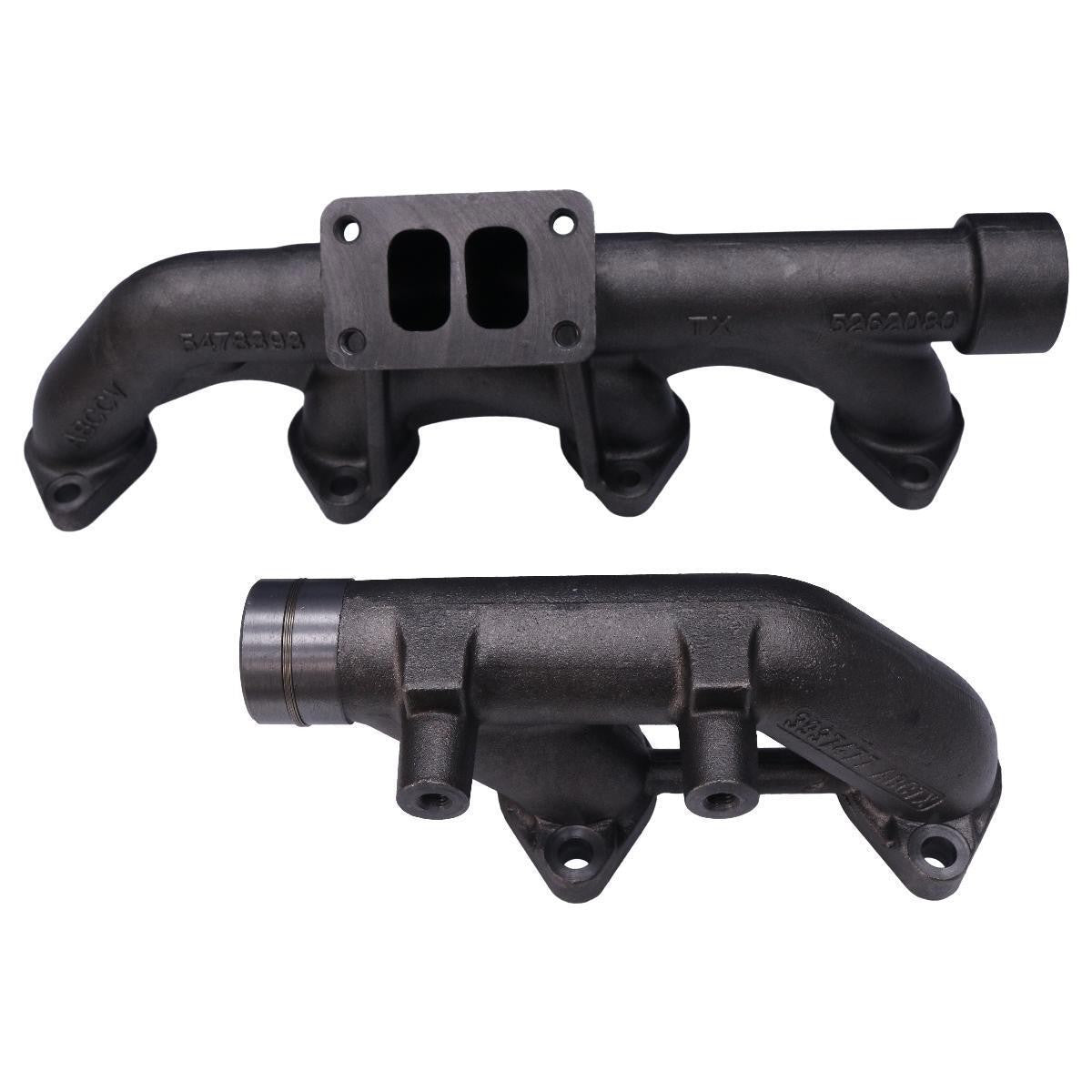 Manifold Long 3964070 + Short 3937477 for Cummins 8.3 8.9 8.3C QSC ISC ISL QSL