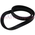 3 Groove Pump Drive Belt 6660994 for Bobcat 753 763 773 7753 Skid Steer Loaders