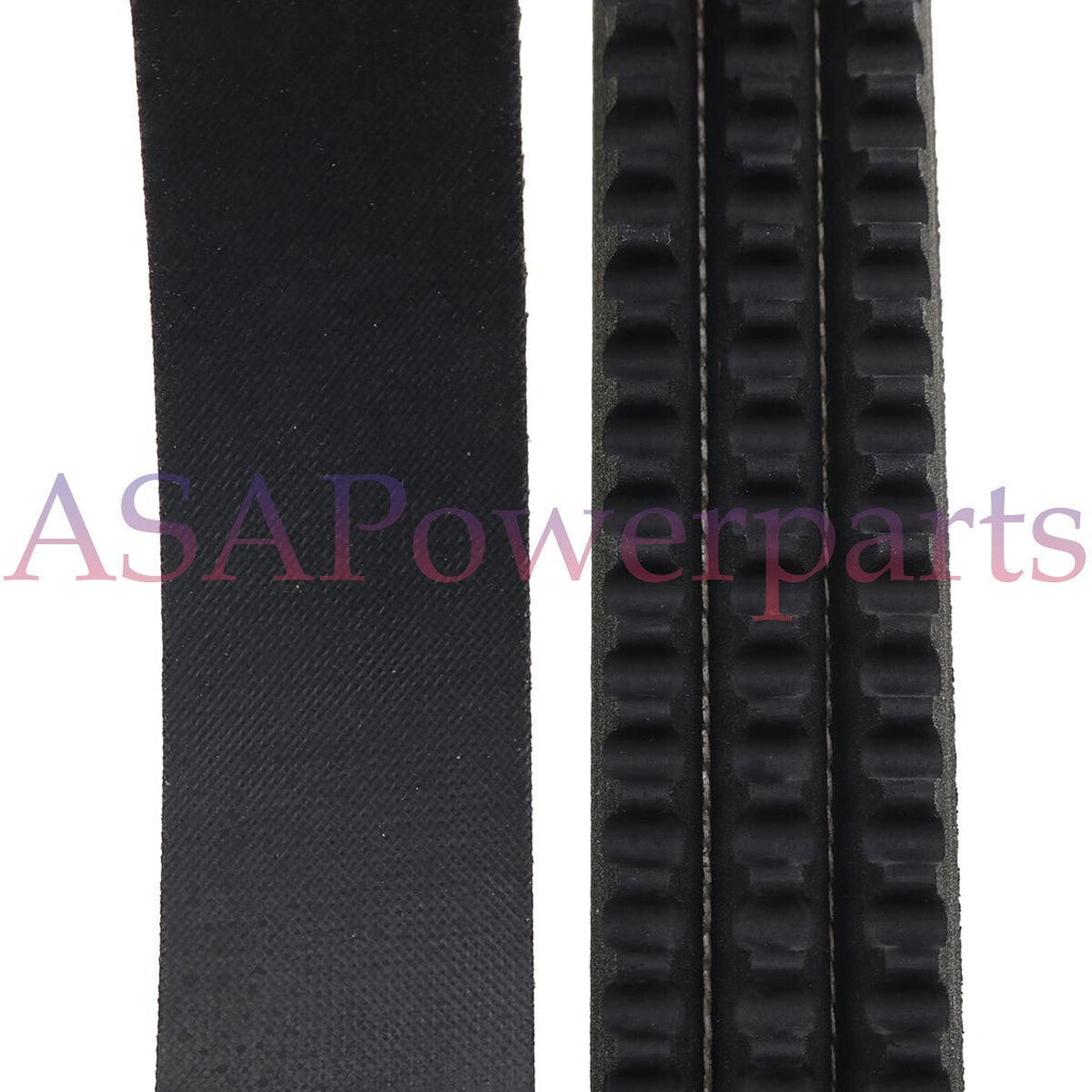 3 Groove Pump Drive Belt 6660994 for Bobcat 753 763 773 7753 Skid Steer Loaders