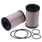 2X Fuel Filter P550824 1878042C91 for International Maxxforce 9 10 DT Durastar
