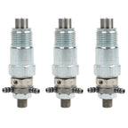 3X Fuel Injector 19202-53021 15271-53020 for Kubota D750 D850 D950 D1302 D1402