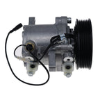 12V 6PK A/C Compressor 3P999-00620 for Kubota M126GXDTC M126XDTC M135GXDTC