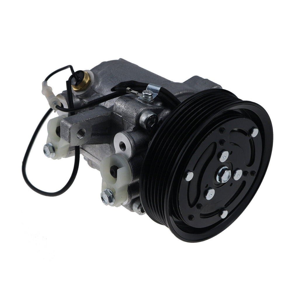 12V 6PK A/C Compressor 3P999-00620 for Kubota M126GXDTC M126XDTC M135GXDTC