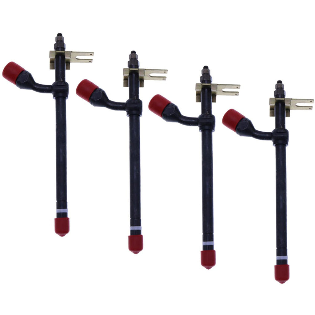 4X Fuel Injector A138322 A62809 for CASE 336B 336D 880B 980B 300C 400C 1070 970