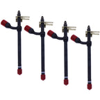 4X Fuel Injector A138322 A62809 for CASE 336B 336D 880B 980B 300C 400C 1070 970