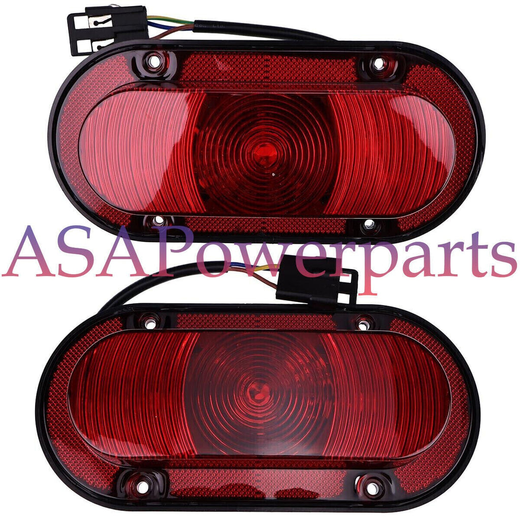 2X LED Red Oval Tail Light AR78825 for John Deere 7200R 7210R 7250R 7260R 7290R