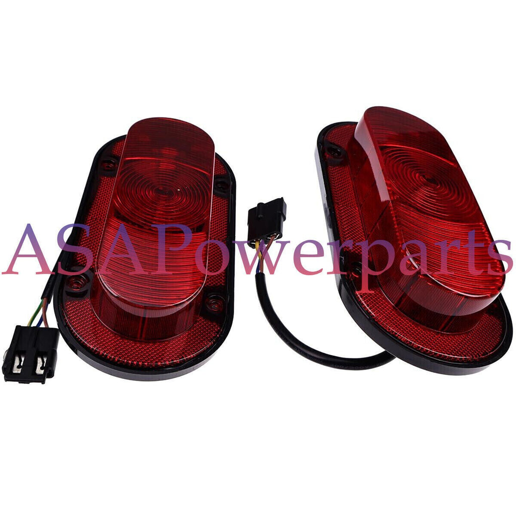 2X LED Red Oval Tail Light AR78825 for John Deere 7200R 7210R 7250R 7260R 7290R