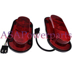 2X LED Red Oval Tail Light AR78825 for John Deere 7200R 7210R 7250R 7260R 7290R