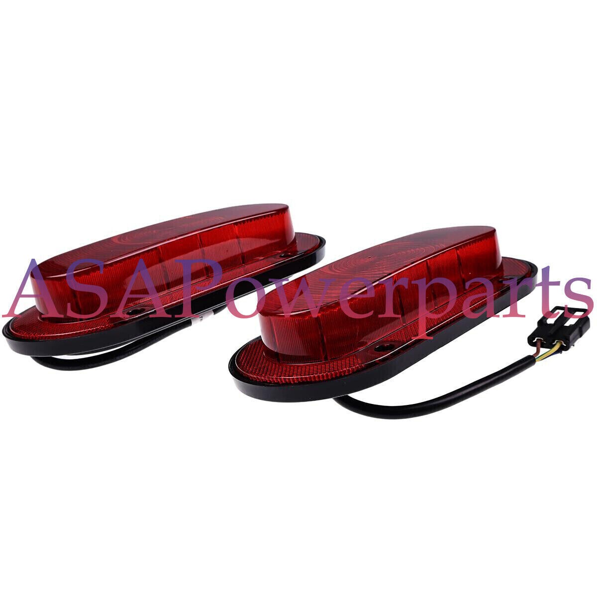 2X LED Red Oval Tail Light AR78825 for John Deere 7200R 7210R 7250R 7260R 7290R