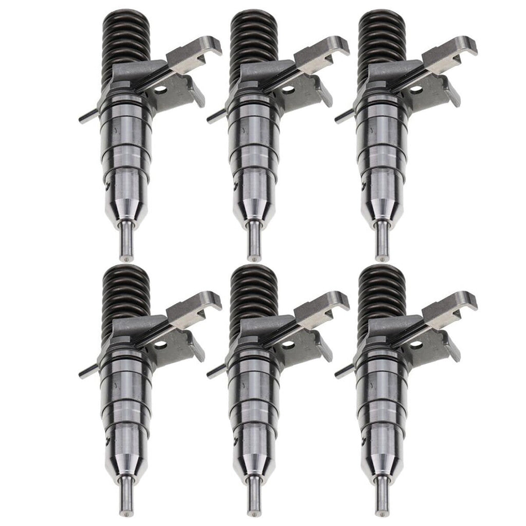 6X Fuel Injector 127-8216 107-7732 0R-8682 for CAT Engine 3116 3114 Tractor D5M