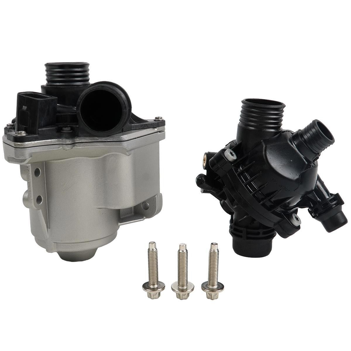 Water Pump w/Thermostat A2C59514607 forBMW E60 E82 E88 E92 335i Engine N55 B30 A