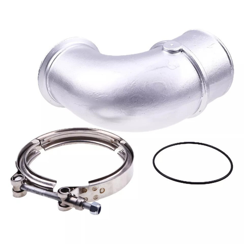Elbow With Clamp And O-Ring 3682674 for Cummins Engine ISX