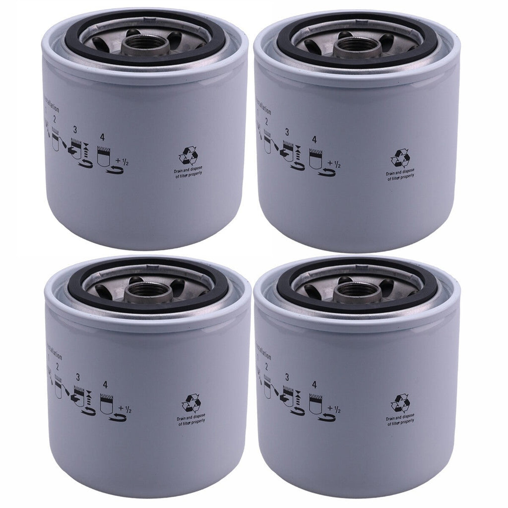 4X Oil Filter 6675517 for Bobcat B200 B250 B300 BL275 BL370 BL375 BL470 BL475