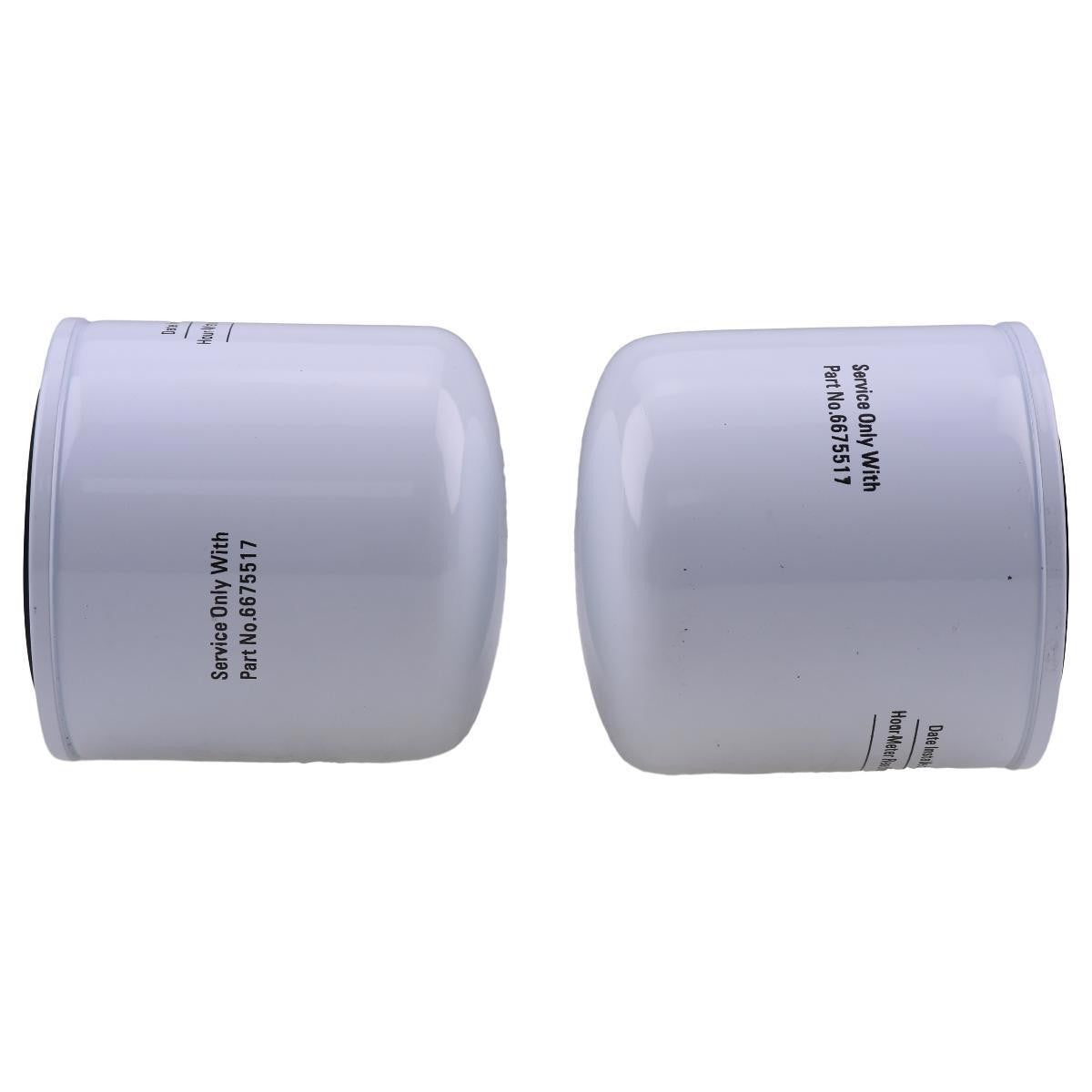4X Oil Filter 6675517 for Bobcat B200 B250 B300 BL275 BL370 BL375 BL470 BL475