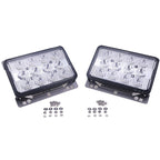 2X 6"x4" LED Headlights Front Hood Light AL152329 for John Deere 5225 5325 5425