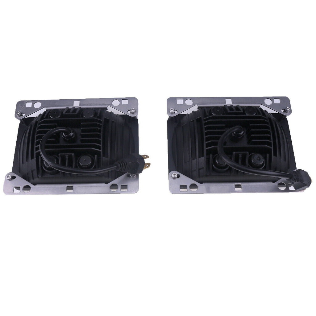 2X 6"x4" LED Headlights Front Hood Light AL152329 for John Deere 5225 5325 5425