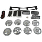 228W 12V 24V LED Coversion Kit Front Hood For John Deere 4050 4250 4450 4055
