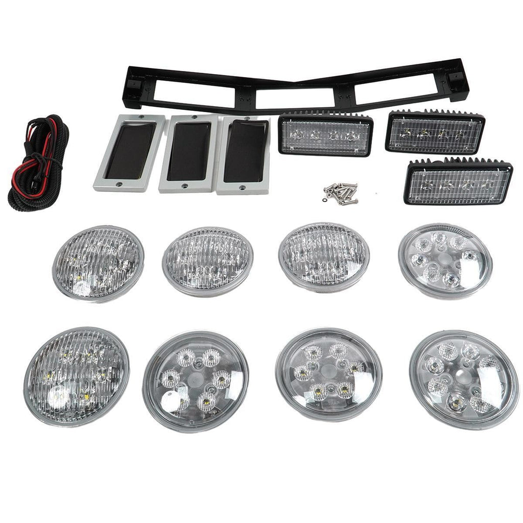 228W 12V 24V LED Coversion Kit Front Hood For John Deere 4050 4250 4450 4055