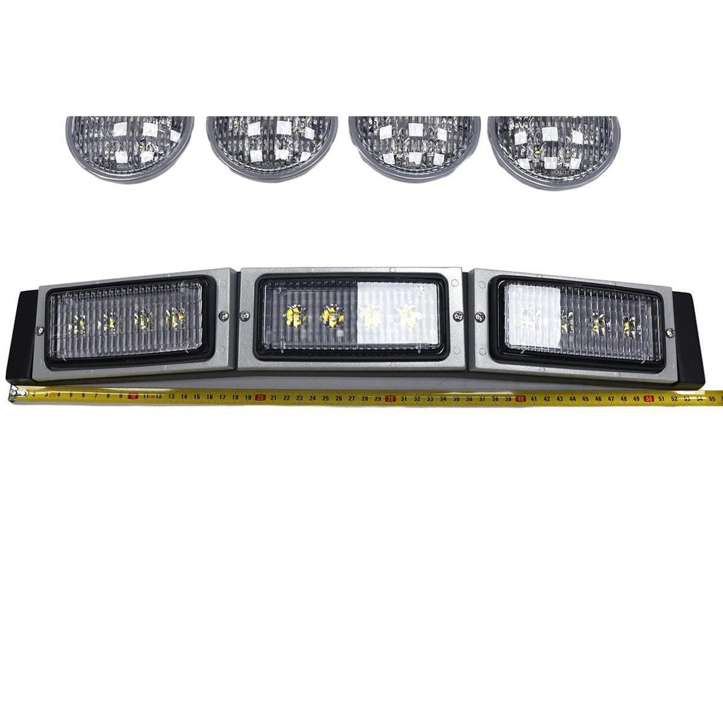 228W 12V 24V LED Coversion Kit Front Hood For John Deere 4050 4250 4450 4055