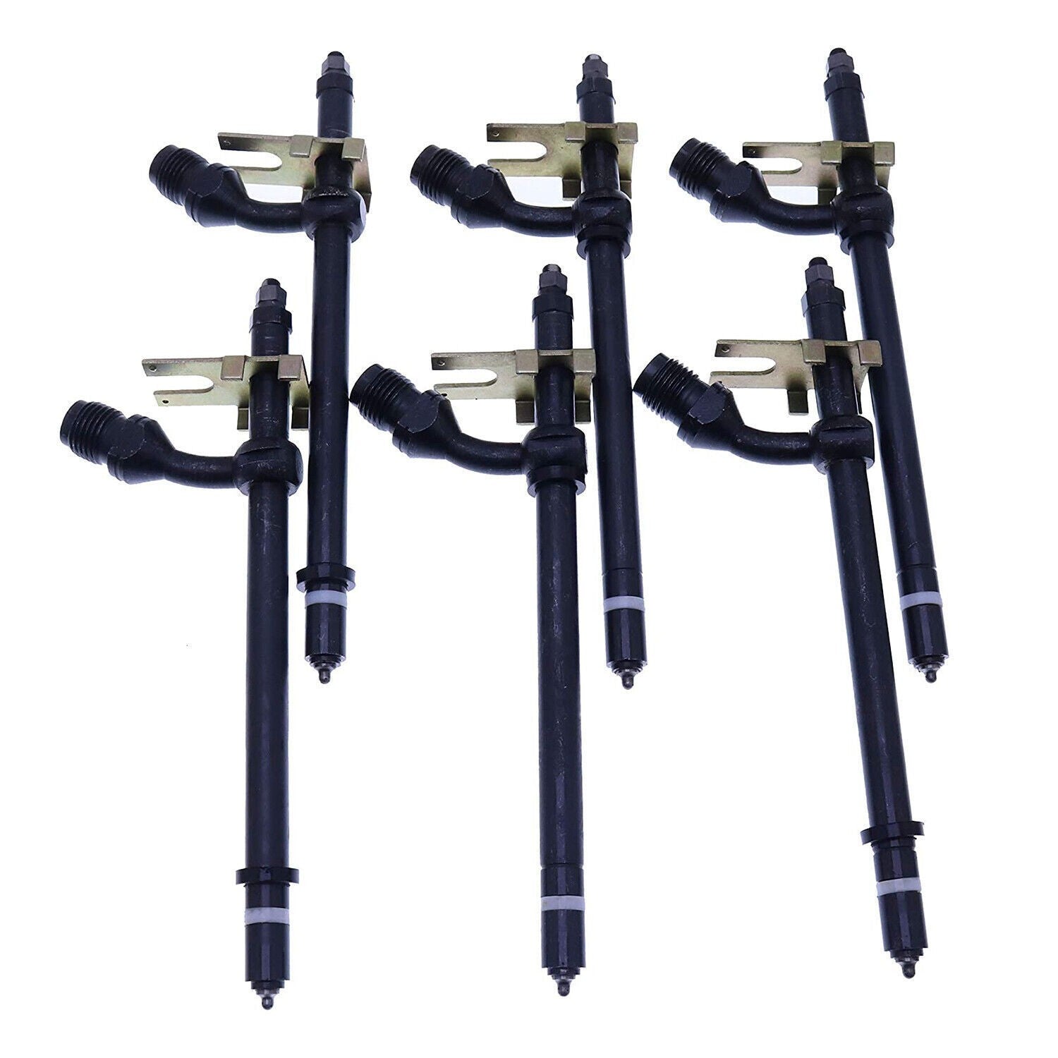 6X Fuel Injector A138322 A62809 for CASE 336B 336D 880B 980B 300C 400C 1070 970