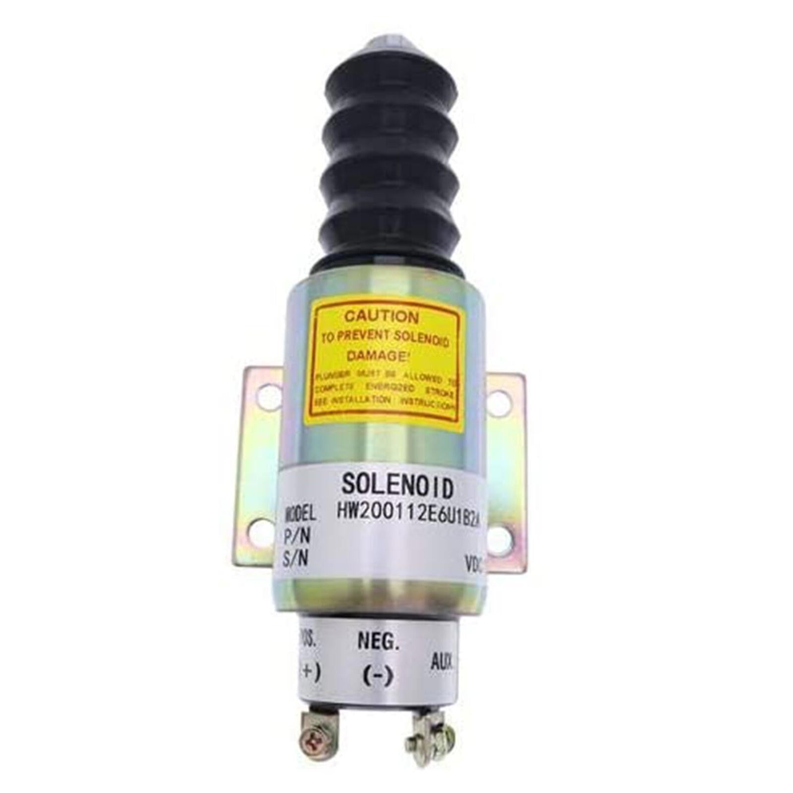 12V Shut Down Solenoid SA-3069 2001-12E6U1B2A for Woodward 2000 Series