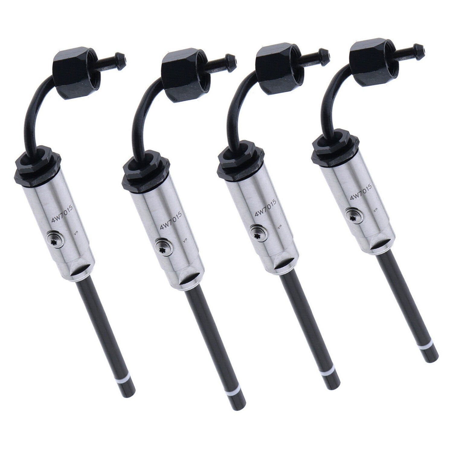4W7015 0R3419 Fuel Injection Pencil Nozzle 4PCS for Caterpillar CAT 215B