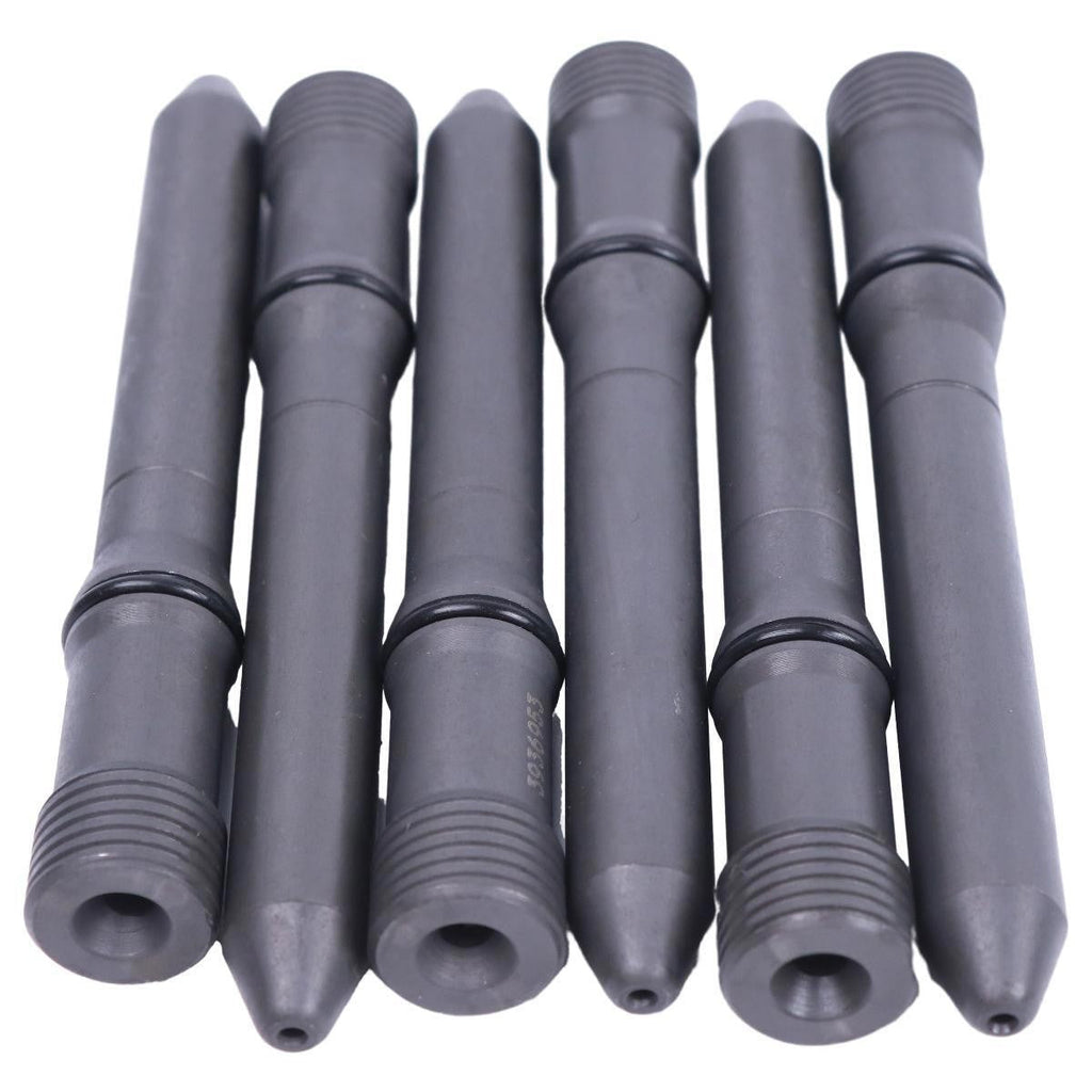 6X Injector Connector Tube 3936953 3944833 for Cummins 4B3.9 6B5.9 Dodge 2500