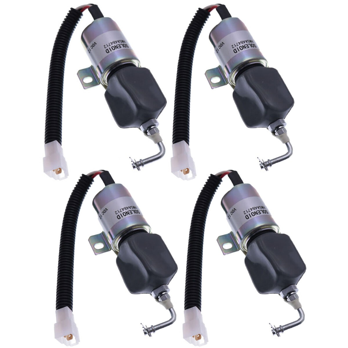 4X Shut Off Solenoid SA-4847-12 1751ES-12E7UC5B1S1 12V for Woodward 1700 Series