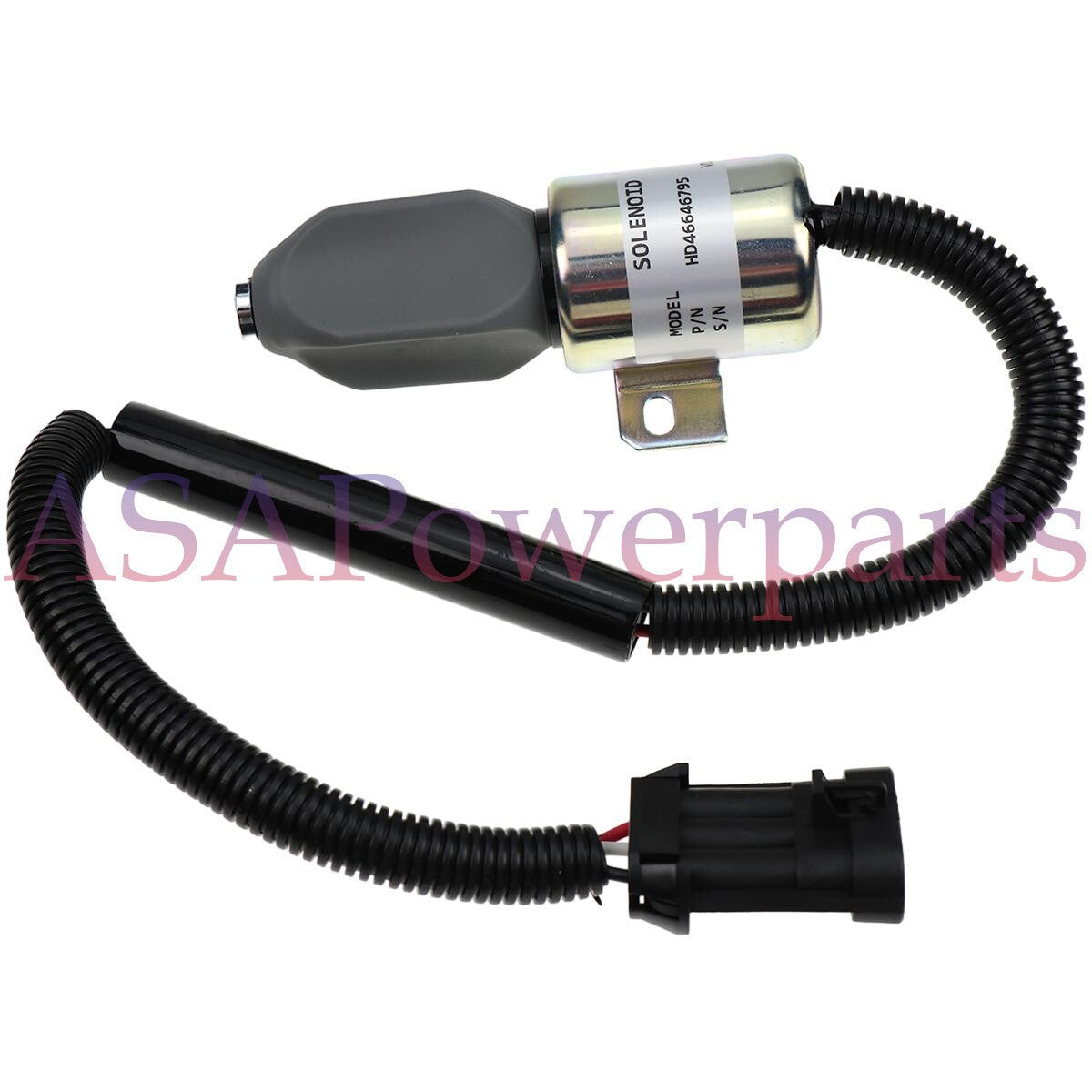 12V Stop Solenoids SA-4805-12 1753ES-12E6UC4B1S1CC43 for Kubota 1A 62.2mm Engine