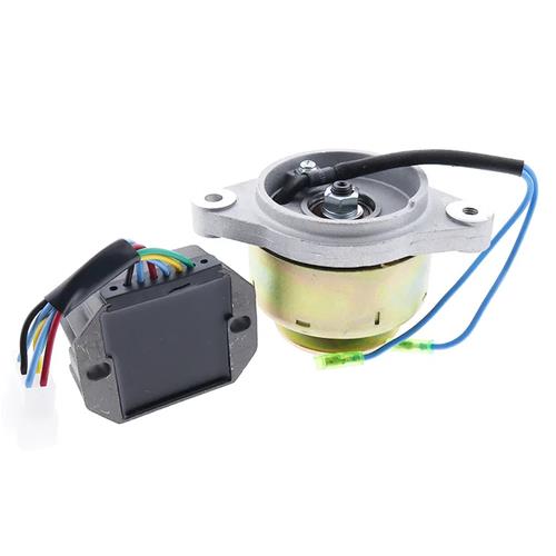 12V Alternator 15531-64017 w/ Rectifier Regulator 15531-64601 RS5101 for Kubota
