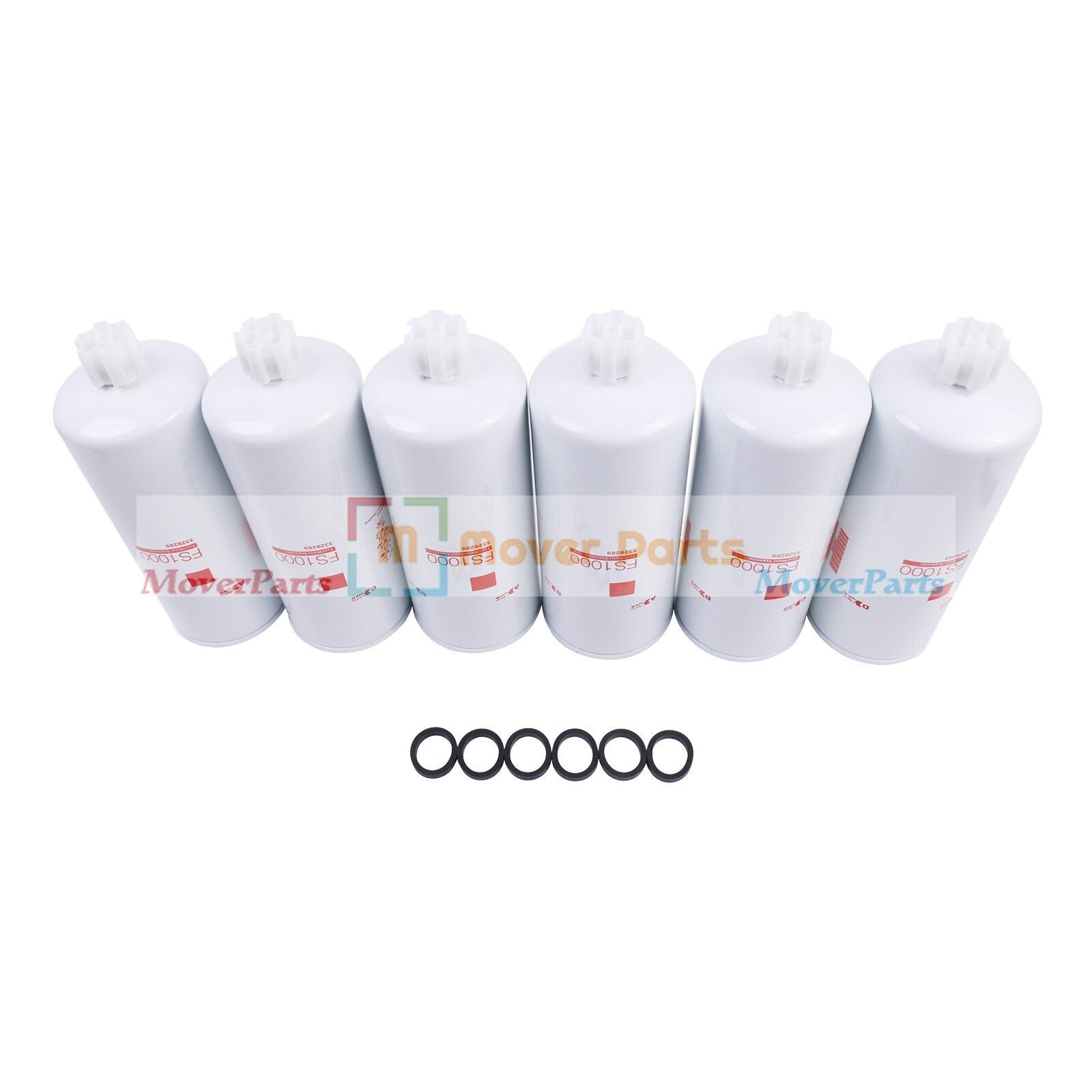 6PCS Fuel Water Separator Filter For Fleetguard FS1000 Cummins 3329289