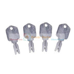 (4) Forklift Key for Clark Yale Hyster Komatsu Gradall Gehl Crown 166 Hyster key