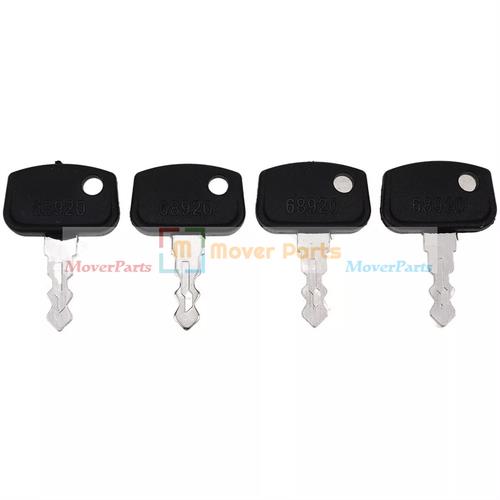 4PCS Ignition Keys for Kubota ZeroTurn Mower ZD321 ZD326S ZD1011 ZG227 ZG332P